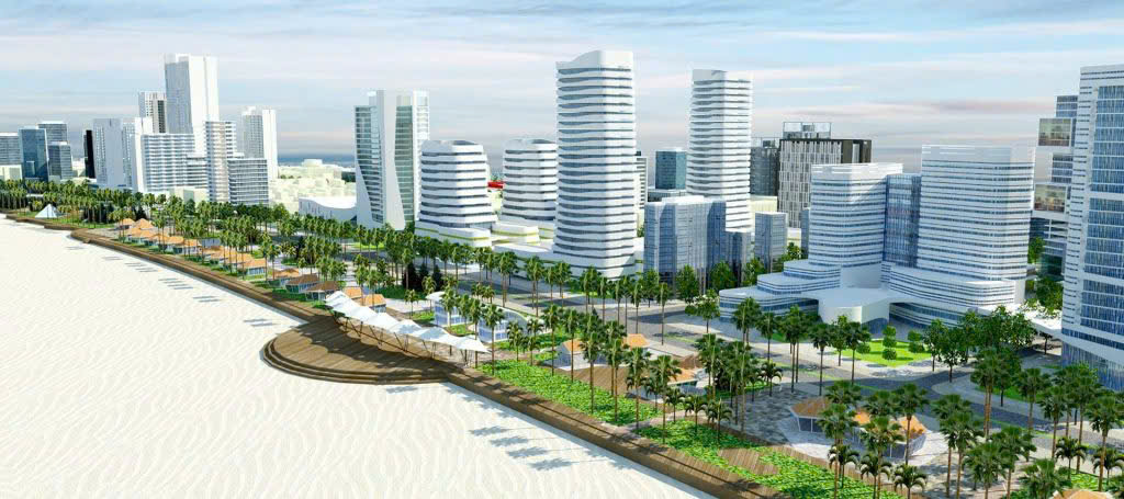 Phối cảnh bãi sau Fivestar Odyssey Thùy Vân Vũng Tàu
